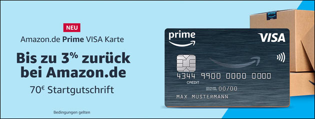 Amazon Prime Kreditkarte