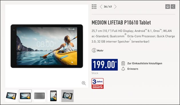 Medion Lifetab P10610