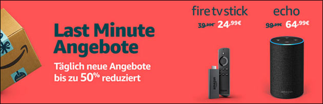 Amazon Last Minute Angebote