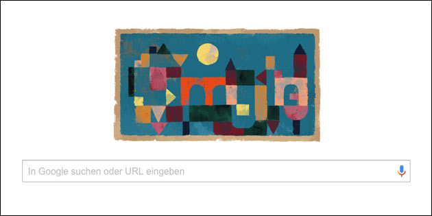 Paul Klee: Google Doodle