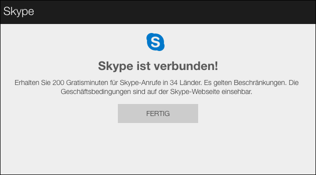 200 Gratis-Minuten für Skype