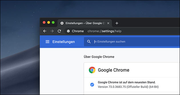 Chrome 73 Dark Mode