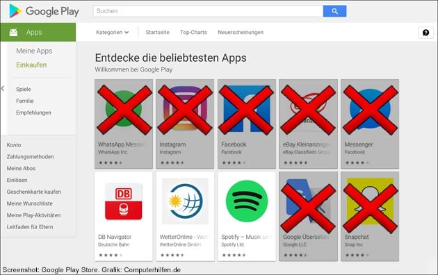 Kein WhatsApp und Instagram für Huawei Handys?
