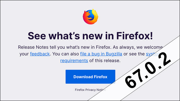 Firefox 67.0.2