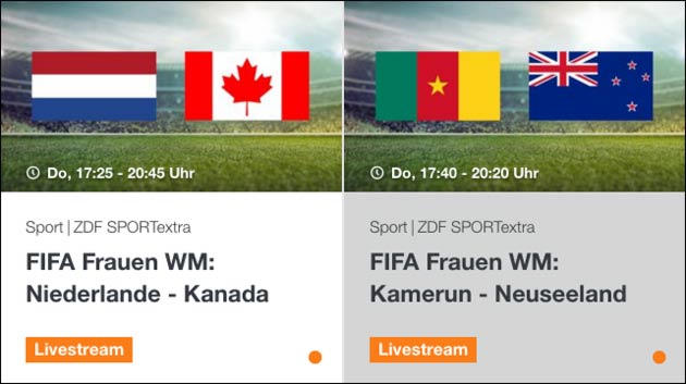 Fussball WM 2019: Niederlande gegen Kanada