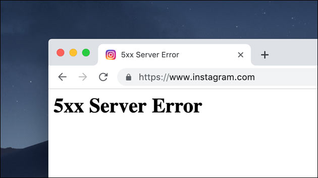 Whatsapp 5xx server error