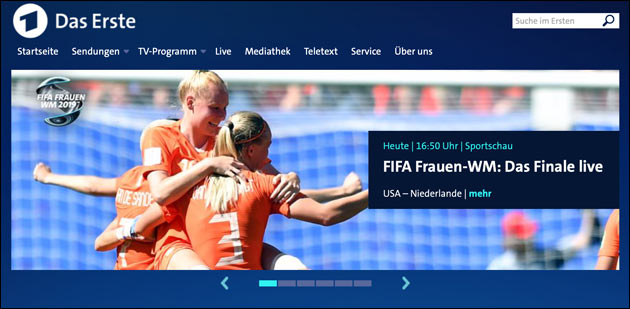 Frauen Fussball Finale im Live Stream