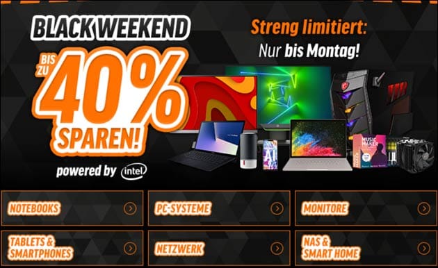 Black Weekend Angebote