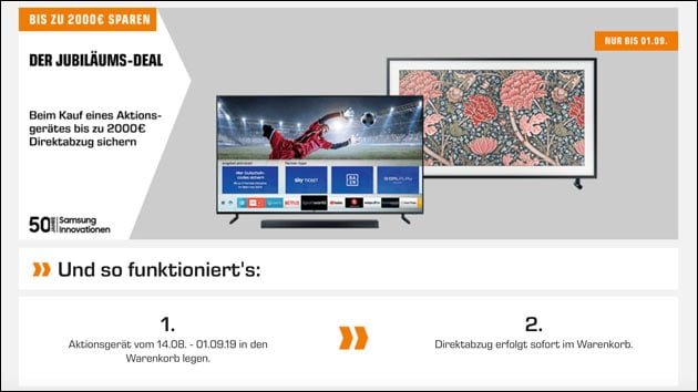 Samsung TV Angebot