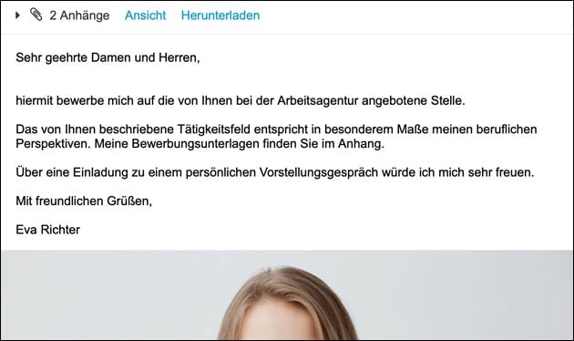 Bewerbung Eva Richter