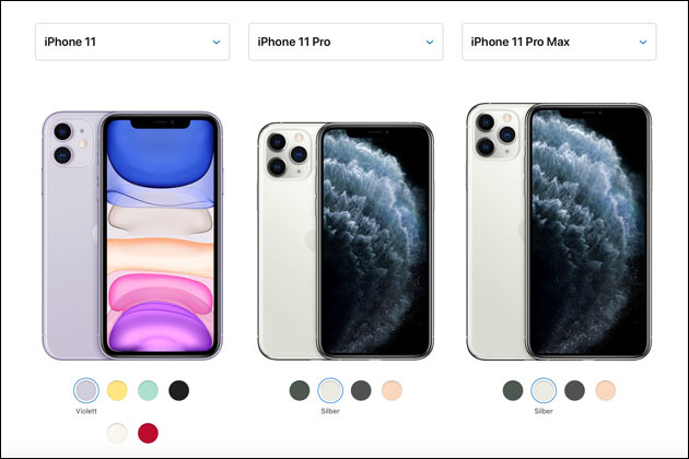 iPhone 11 und 11 Pro