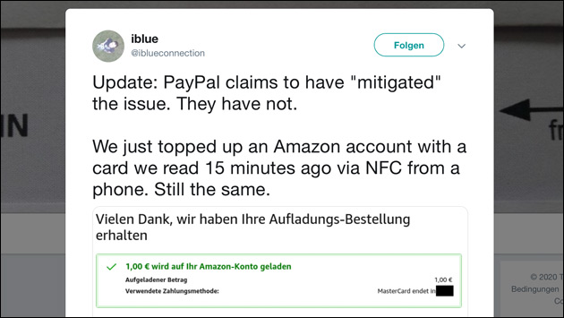 PayPal Sicherheitslücke