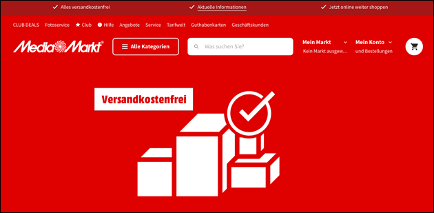 Mediamarkt versandkostenfrei